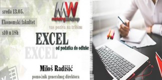 Tribina: „Excel – Od podatka do odluke“