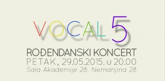 Rođendanski koncert sastava „VOCAL 5“ u Akademiji 28