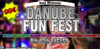 Danube Fun Fest od 8. do 13. avgusta