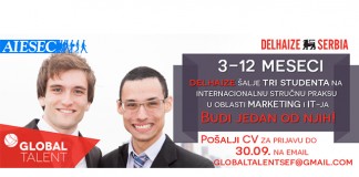 Delhaize i AIESEC vode te na praksu