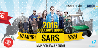 Nova godina 2016 – SARS – Beogradski sajam