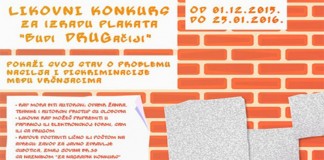 Likovni konkurs za izradu plakata u okviru projekta „Budi DRUGačiji“