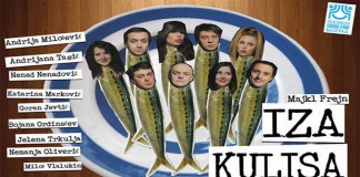 Komedija Iza kulisa u Velikoj sali DKSG