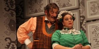 Predstava „Tri klase i gospođa Nušić“ u DKSG