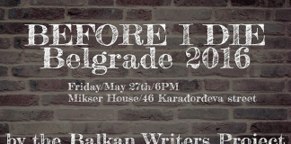 Before I Die – Belgrade, 2016