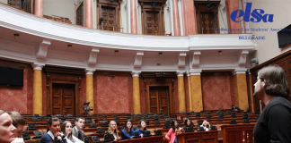 Simulacija sendice Narodne skupštine