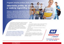 Milšped – program stručne prakse 2016
