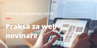 Konkurs za praksu na portalu Studentski život