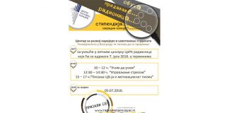 Letnji ciklus CzRK radionica – prijavi se!