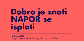 „Dobro je znati, NAPOR se isplati”