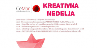 Kreativna nedelja na Ekonomskom fakultetu