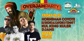 Overjam promo party @KPTM , Petak 08.07. od 23h