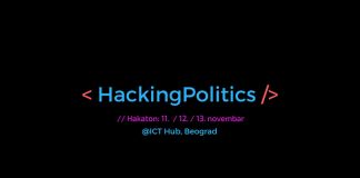 #HackingPolitics hakaton u okviru Nedelje parlamentarizma – Tehnologija u službi građana