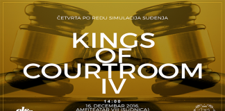 Simulacija suđenja „Kings of courtroom“