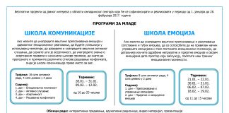 CEPORA organizuje Školu komunikacije i Školu emocija