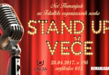 Humanitarno Stand up veče na FON-u