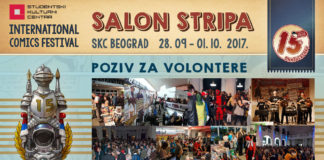 Međunarodni salon stripa – Poziv za volontere