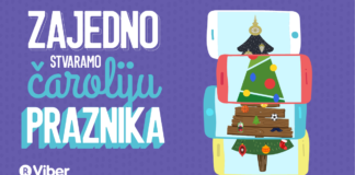 Poželite srećne praznike kao nikada do sada preko Vibera