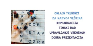 Onlajn treninzi za razvoj veština u okviru programa Priprema…pozor…stav