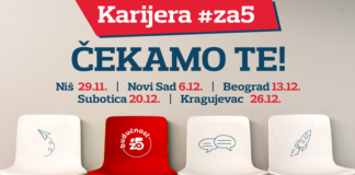 “Karijera #za5” stiže u Novi Sad