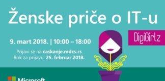 „Ženske priče o IT-u“ – za sve studentkinje koje žele da kreiraju tehnologije budućnosti
