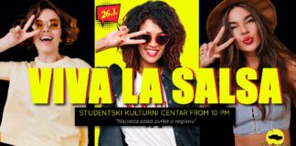 Viva La Salsa – Studentski Kulturni Centar Salsa zurka