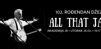 102. Rođendan džeza u klubu Akademije 28 rodjendan dzeza