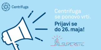 Počinje Superste program – Centrifuga 2019 Supererste