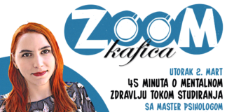 Zoom kafica – 45 minuta o mentalnom zdravlju tokom studiranja