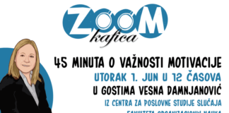 Zoom Kafica – 45 minuta o važnosti motivacije Zoom