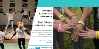 CEPORA zove nove volontere CEPORA