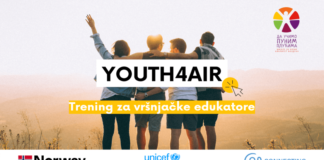 Nacionalni poziv za prvu generaciju „Youth4Air“ vršnjačkih edukatora Youth4Air