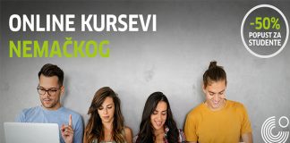 Novi ciklus online kurseva nemačkog – prijave do 25. februara uz 50% popusta za studente